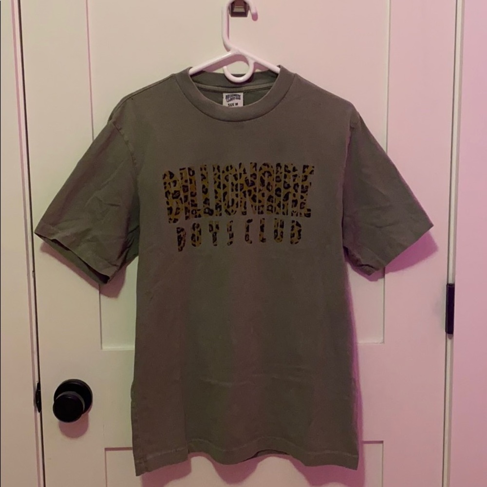 BABC (M) MENS Leopard Print Logo Tee